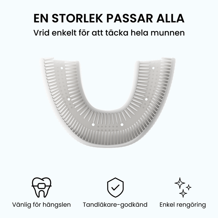 360° Vitgörande Tandborste